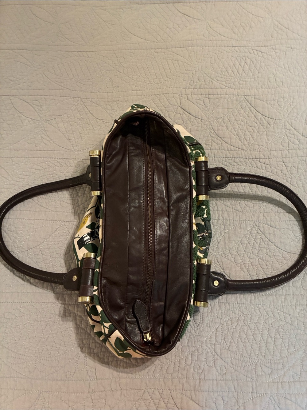 Anthropologie Lucky Penny boho Bird shoulder bag - Picture 4 of 7
